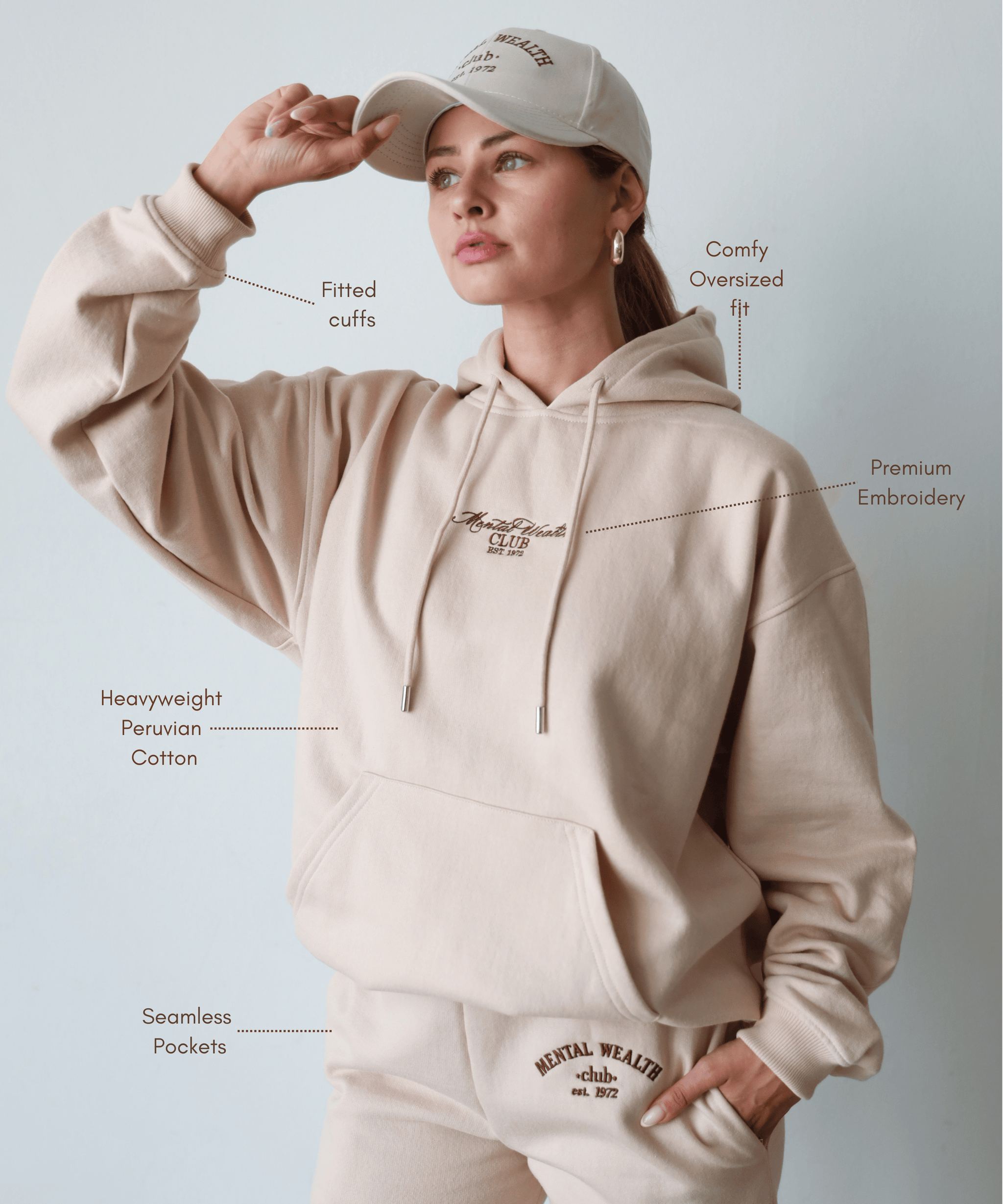 Mental Wealth Club Sweat Set